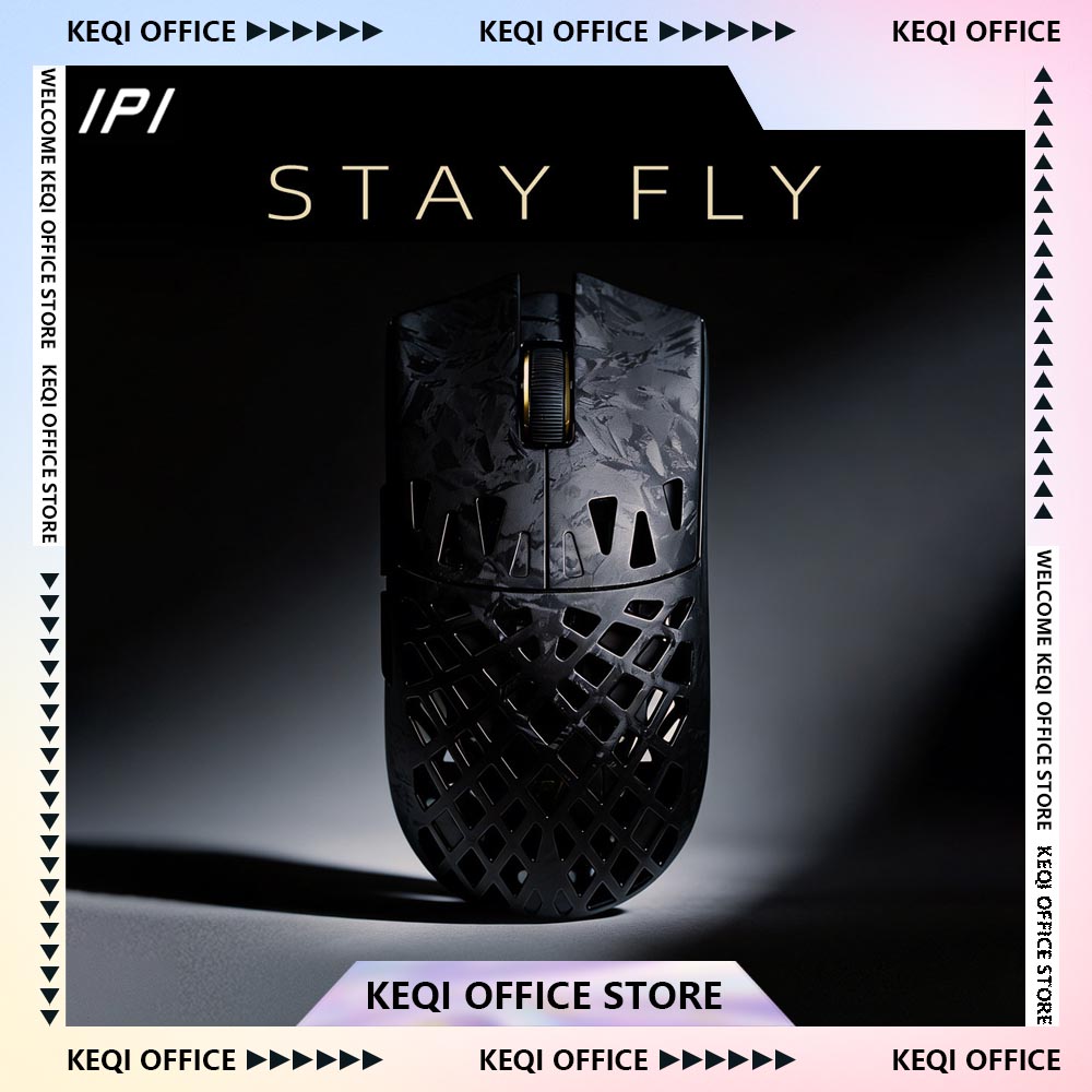 Esports Gaming Mouse Wireless - IPI STAY FLY Mouse Dual 8K