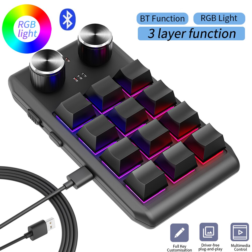 Elgato Stream Deck - Programming Macro Custom 2 Knob Bluetooth