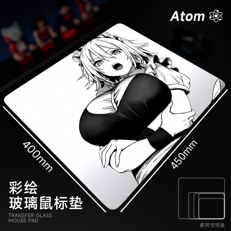 Esports Gaming Stocks - Photovoltaic Glass Mouse Pad Tempered Smooth