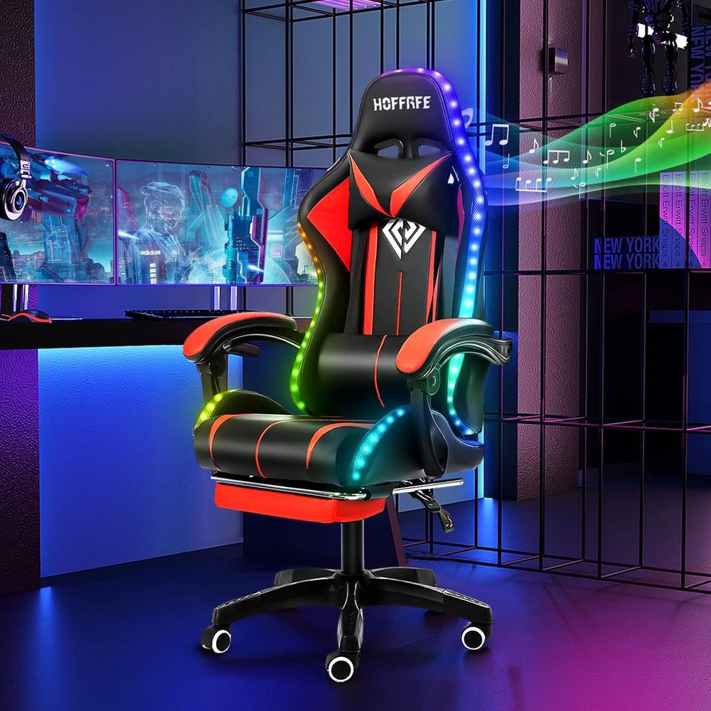 RGB Gaming Chair with Speakers - Rgb Gaming Chair 评论和价格