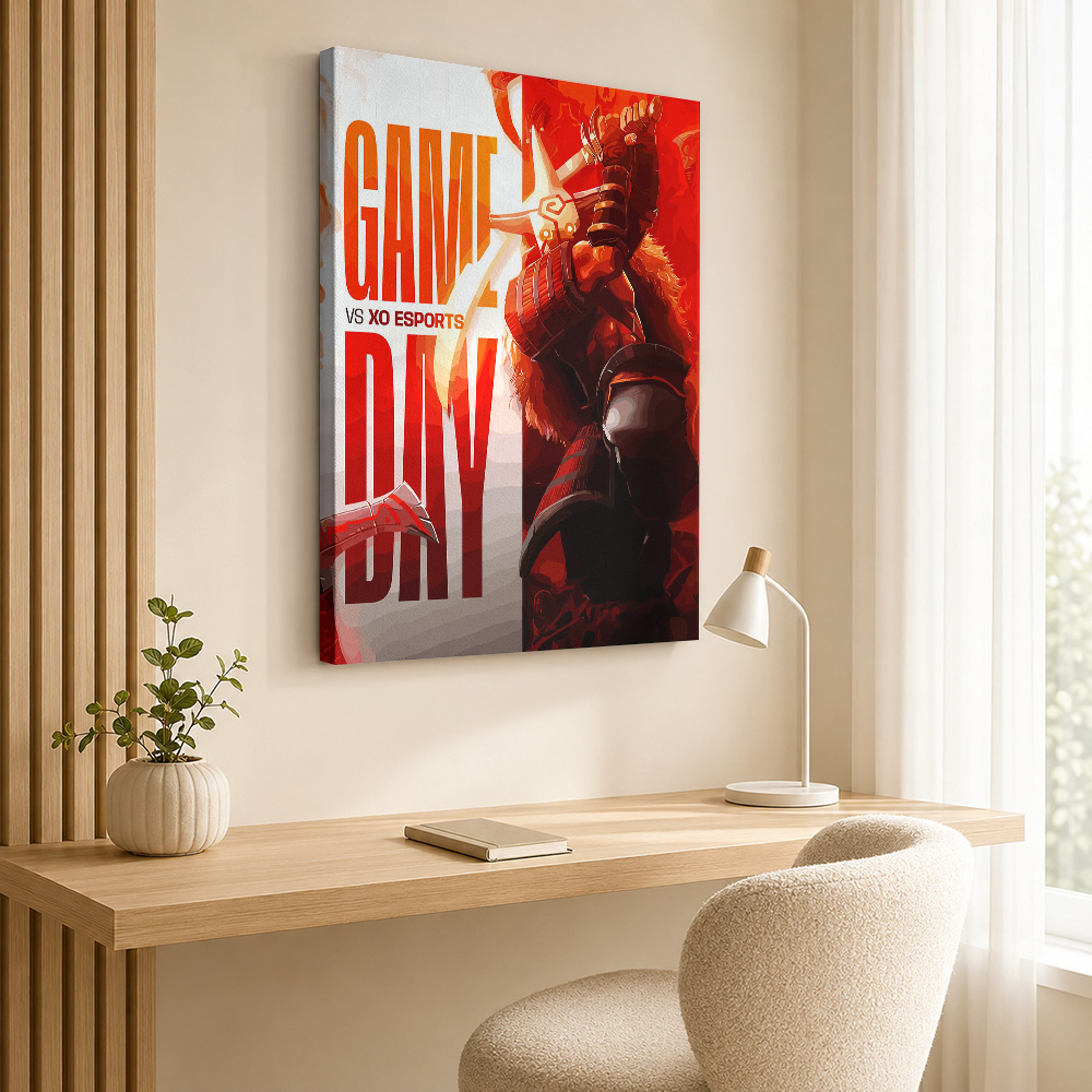 Game Day VS XO Esports Framed  - Esports Gaming Poster 评论和价格