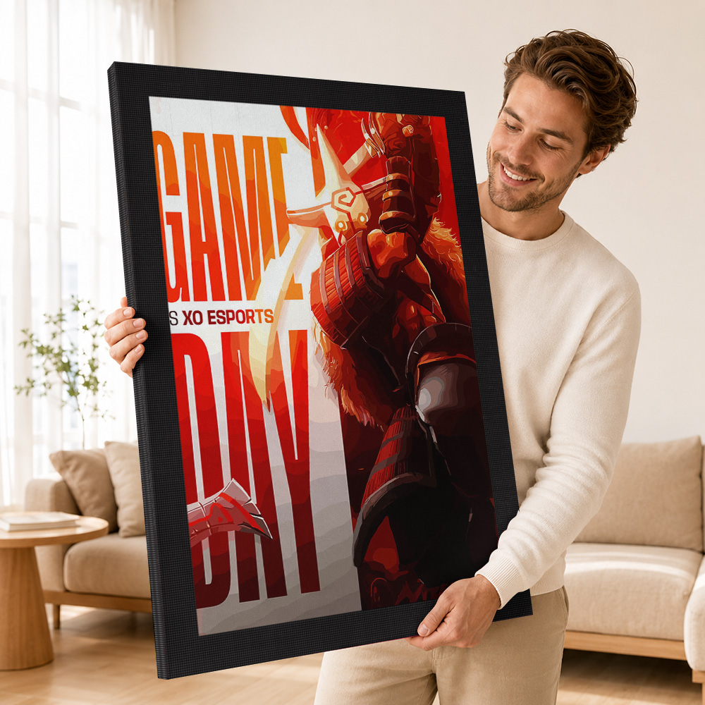 Game Day VS XO Esports Framed  - Esports Gaming Poster 评论和价格