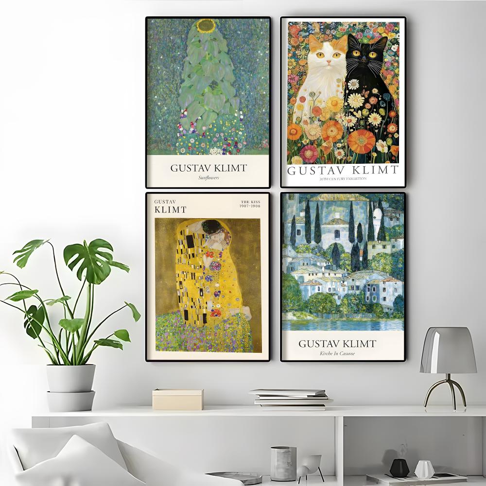 G-Gustav Klimt Art Interior De - Esports Gaming Poster 评论和价格