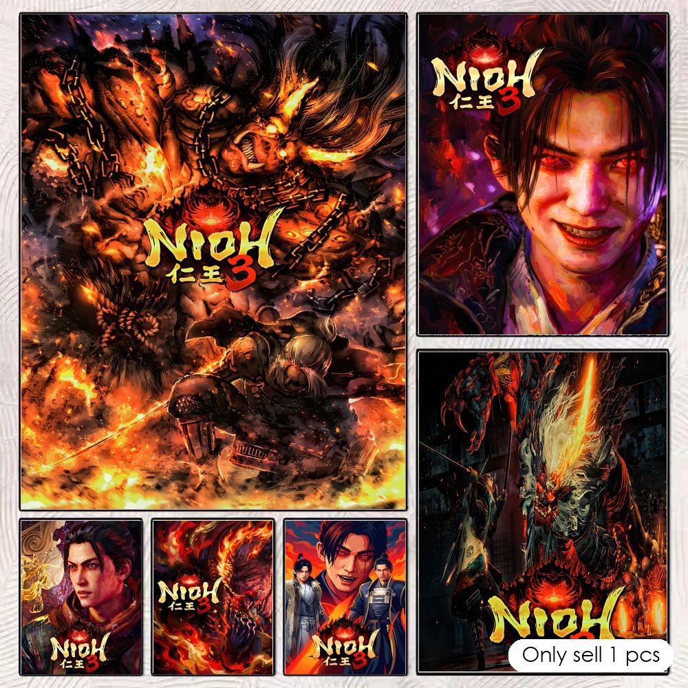 Action Game N-NiohS Poster Wal - Esports Gaming Poster 评论和价格