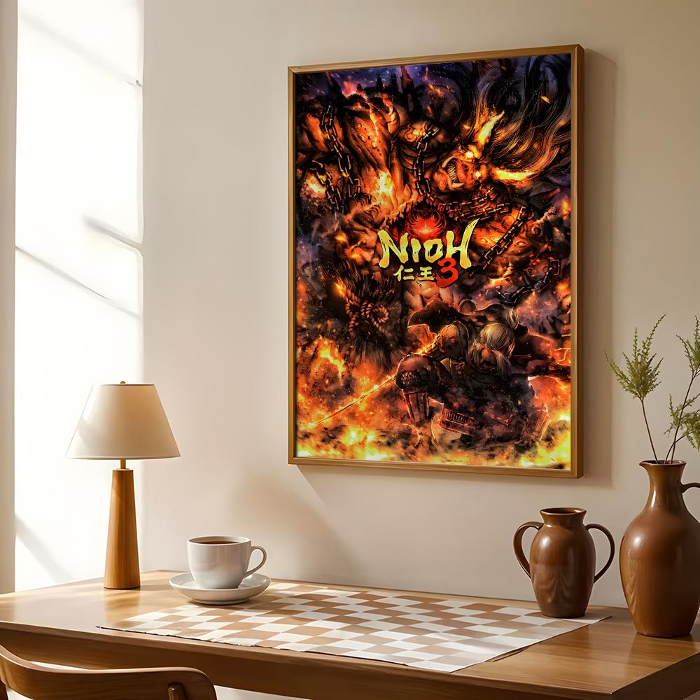 Action Game N-NiohS Poster Wal - Esports Gaming Poster 评论和价格