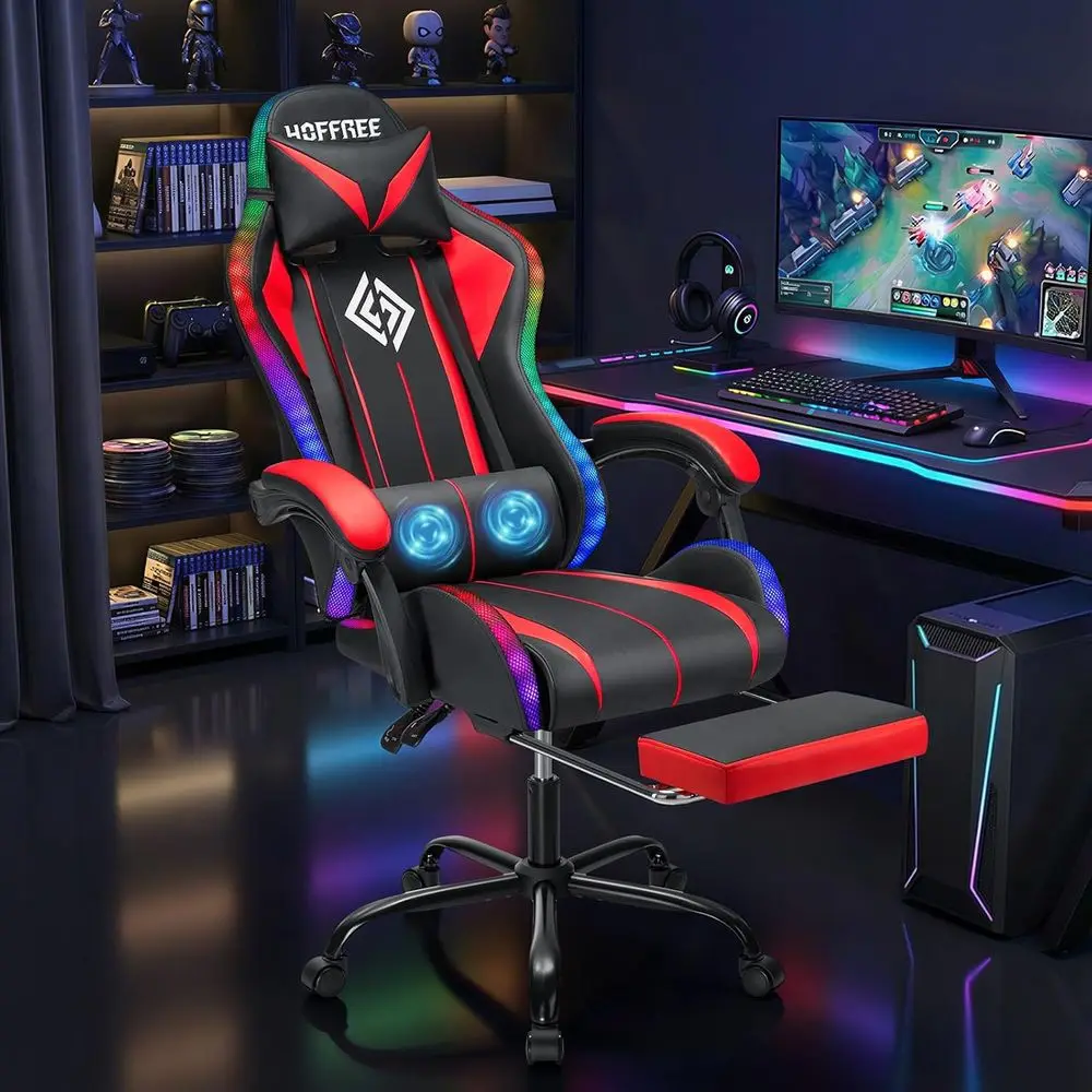 Ergonomic High-Back Gaming Cha - Rgb Gaming Chair 评论和价格