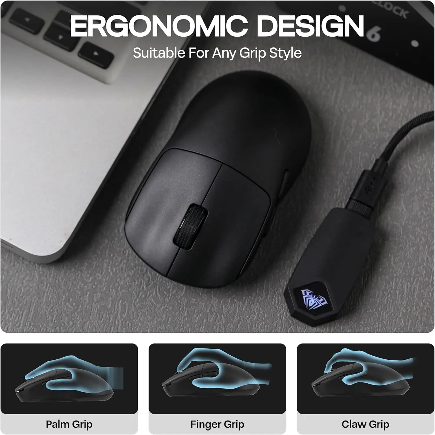 AULA SC800 Gaming Mouse USB-C  - Esports Gaming Mouse Wireless 评论和价格
