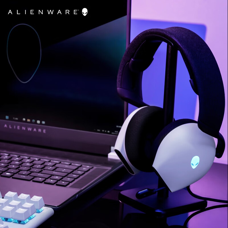 A Lienware AW520H Black/White  - Esports Gaming Headphones 评论和价格