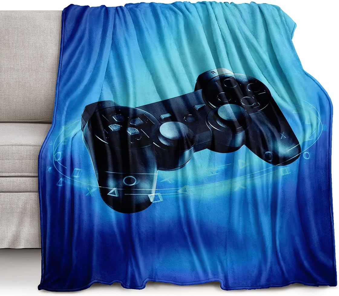 Gaming Logo Fleece Throw Blank - Esports Gaming Logo 评论和价格