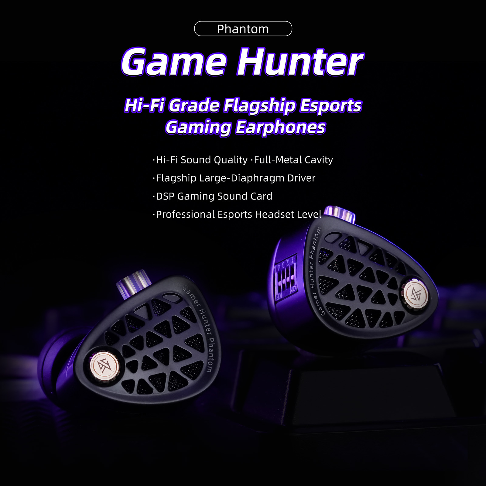 KZ Phantom HiFi Grade Flagship - Esports Gaming Headphones 评论和价格