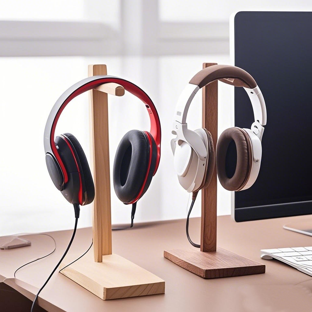 Wood Headphone Stand Earphone  - Esports Gaming Headphones 评论和价格