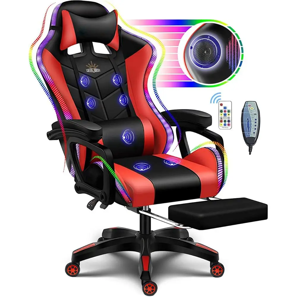 Ergonomic High-Back Gaming Cha - Rgb Gaming Chair 评论和价格
