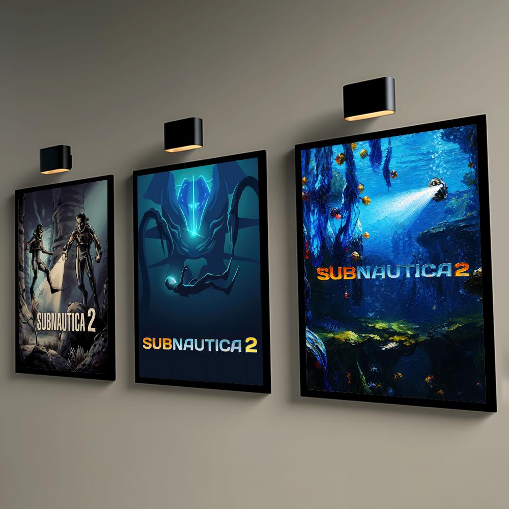 S-SubnauticaS 2 Poster HD Wall - Esports Gaming Poster 评论和价格