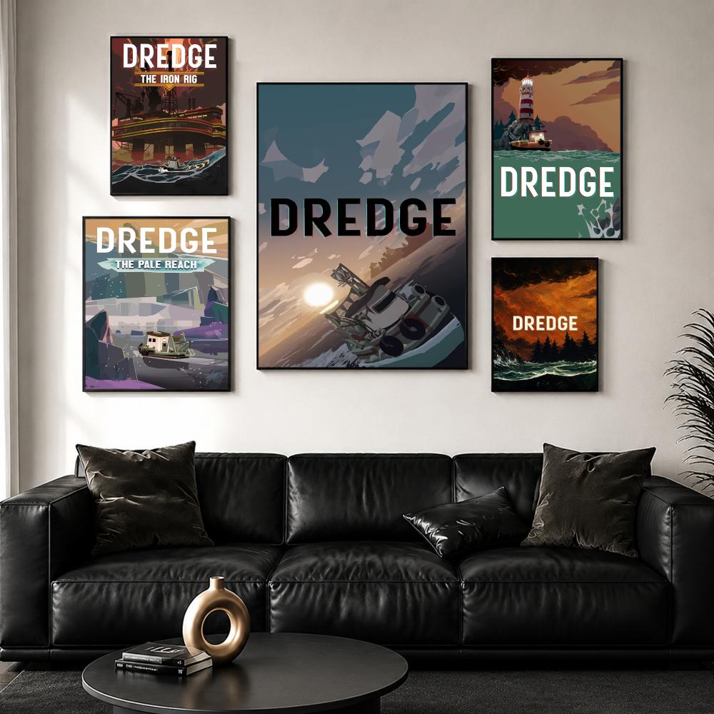 D-DredgeS Game Poster Wall Pos - Esports Gaming Poster 评论和价格
