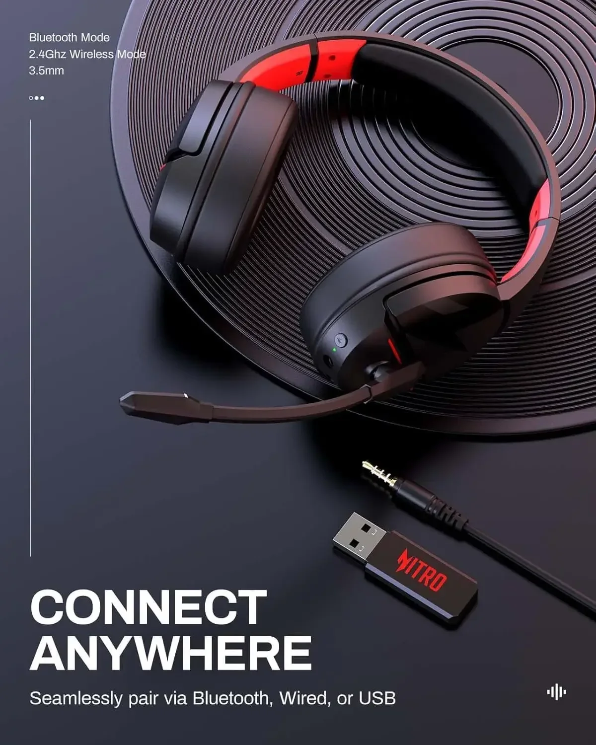 Acer K2 Wireless Headsets Game - Esports Gaming Headphones 评论和价格