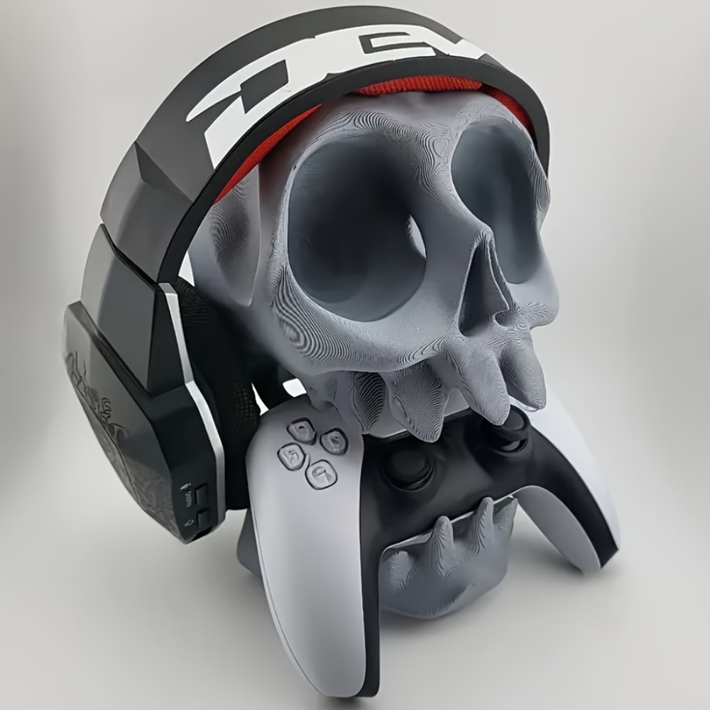 Skull Shaped Controller Stand  - Esports Gaming Headphones 评论和价格