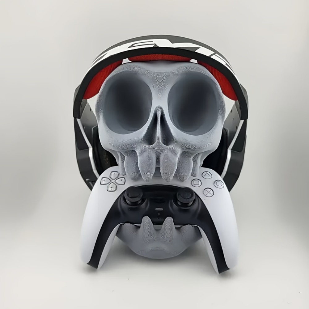 Skull Shaped Controller Stand  - Esports Gaming Headphones 评论和价格