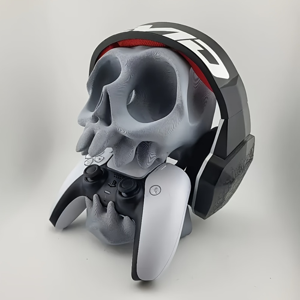 Skull Shaped Controller Stand  - Esports Gaming Headphones 评论和价格
