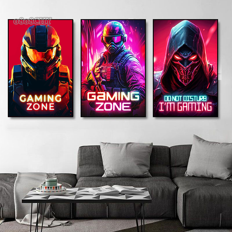 Dragon Assassin Space Armor Ga - Esports Gaming Poster 评论和价格