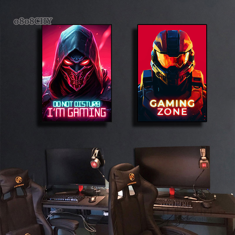 Dragon Assassin Space Armor Ga - Esports Gaming Poster 评论和价格