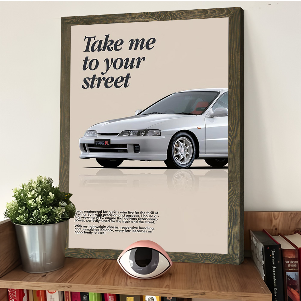 Sports Car Integra Type R Prin - Esports Gaming Poster 评论和价格