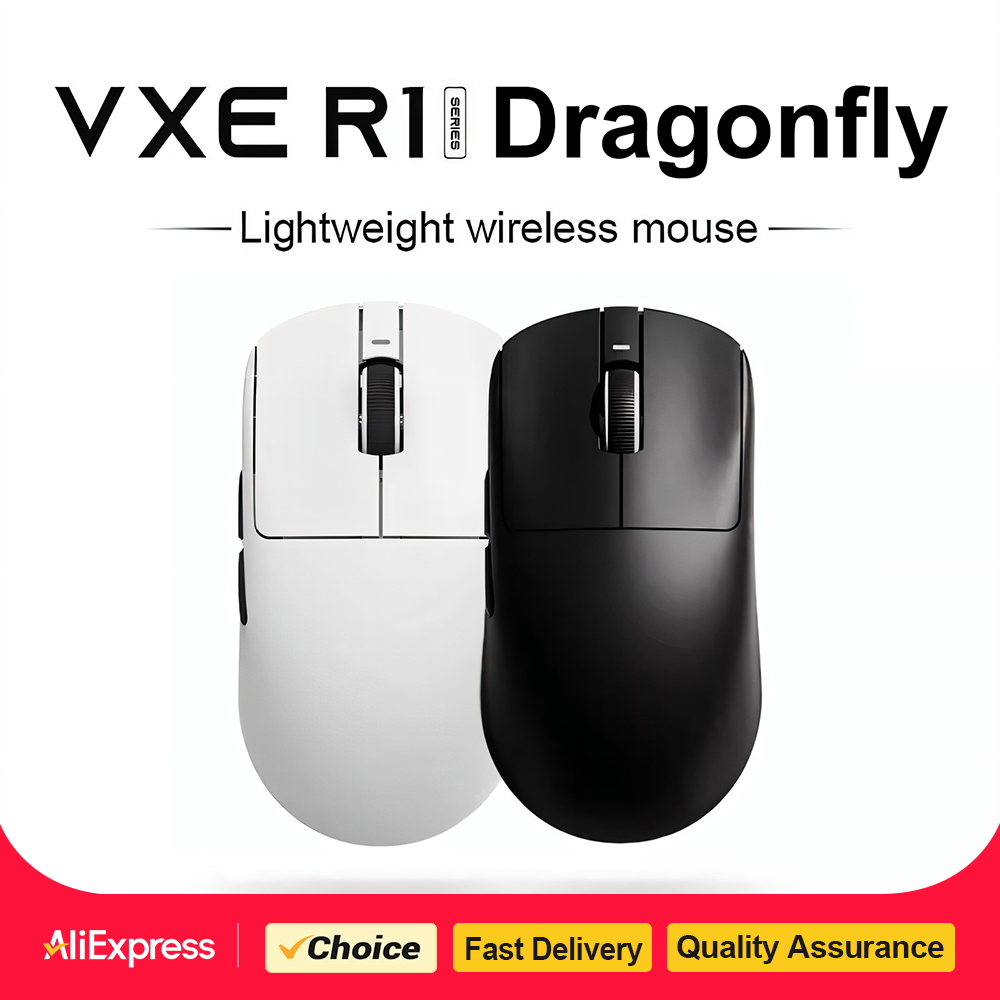 ATK VXE Dragonfly R1 Pro MAX E - Esports Gaming Mouse Wireless 评论和价格