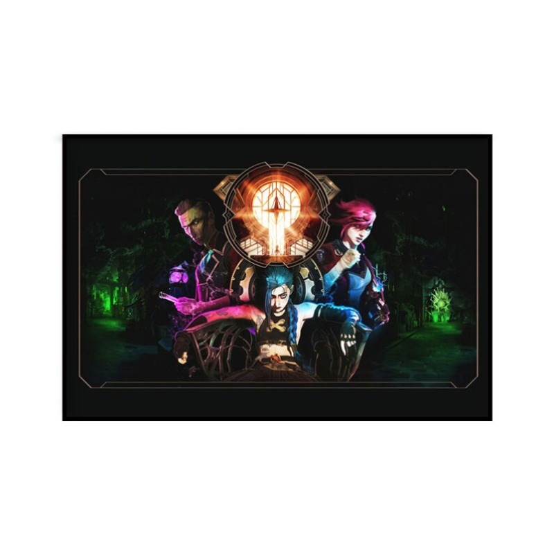 Arcane Jinx Close-Up Poster Un - Esports Gaming Stocks 评论和价格