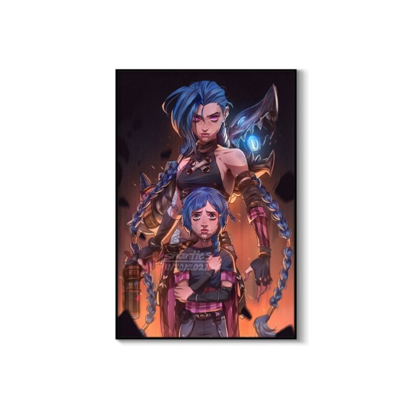 Arcane Jinx Close-Up Poster Un - Esports Gaming Stocks 评论和价格