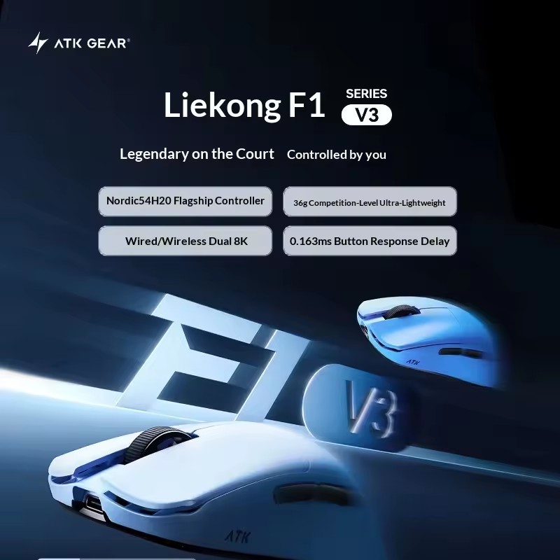 ATK F1 V2/V3 Tri Mode Wireless - Esports Gaming Mouse Wireless 评论和价格