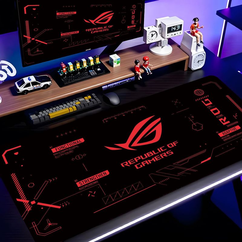 VIKAMA Black Pink ROG Tech Cir - Esports Gaming Logo 评论和价格