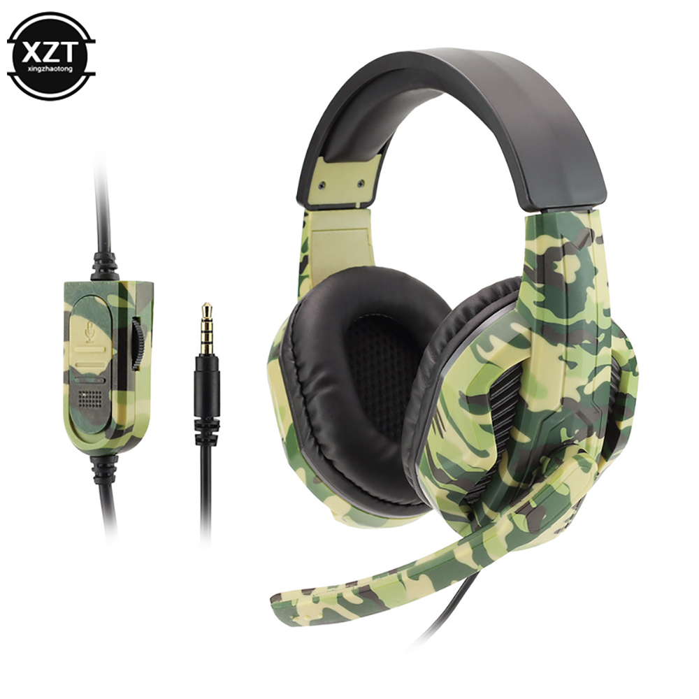 Camouflage Gaming Headset 3.5m - Esports Gaming Headphones 评论和价格