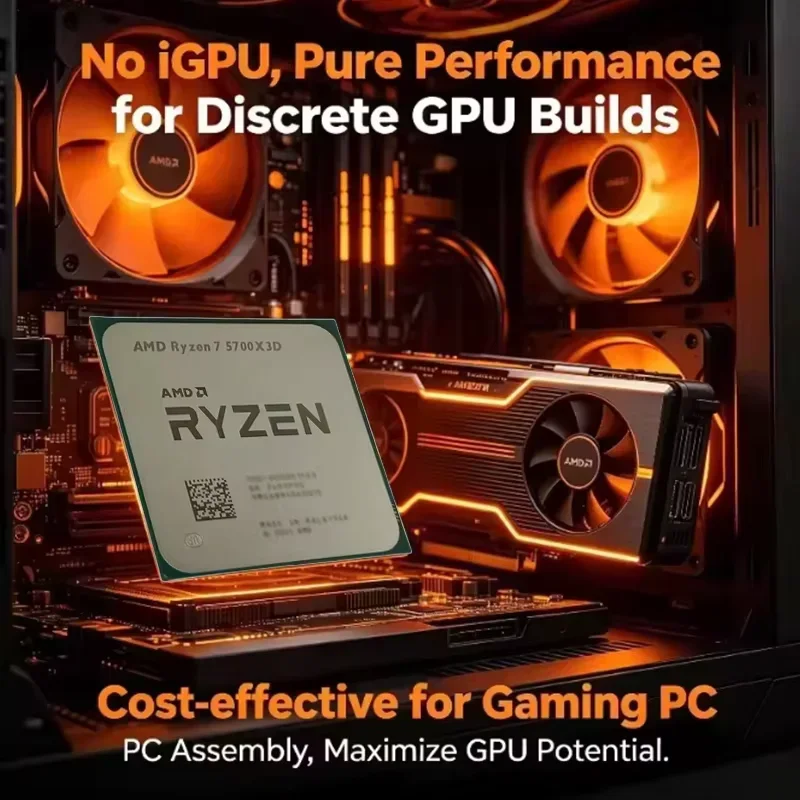 AMD Ryzen 7 5700X3D R7 5700X3D - Esports Gaming Pc Build 评论和价格