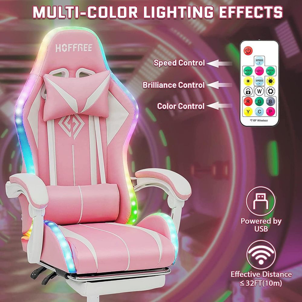Ergonomic Bluetooth Gaming Cha - Rgb Gaming Chair 评论和价格